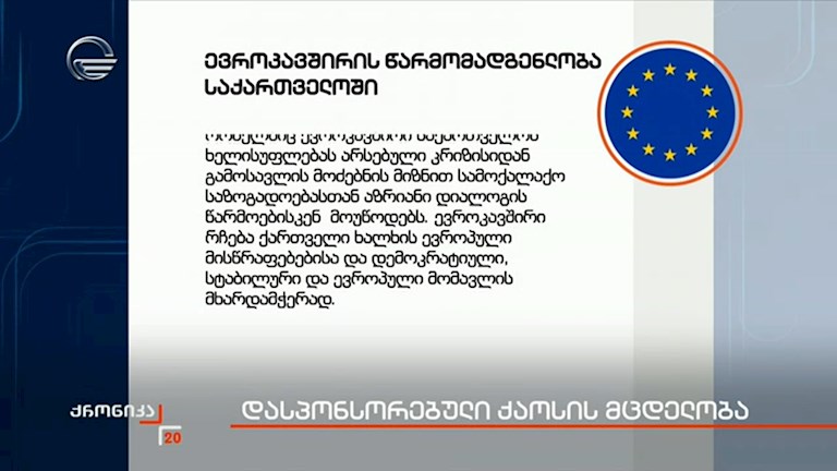დასპონსორებული ქაოსის მცდელობა