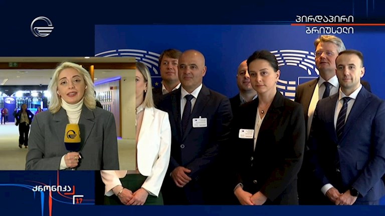 საქართველოს საპარლამენტო დელეგაცია ბრიუსელშია - ევროპარლამენტი ენერგეტიკულ ფორუმს მასპინძლობს