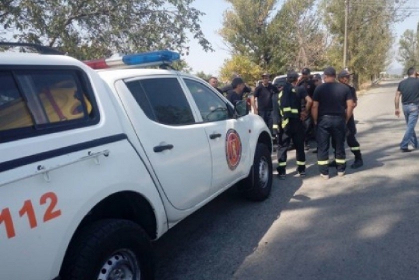 მეხანძრე-მაშველეები
სოფელ ართანთან
