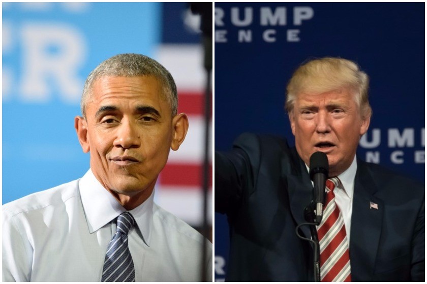 ბარაკ ობამა
დონალდ ტრამპი