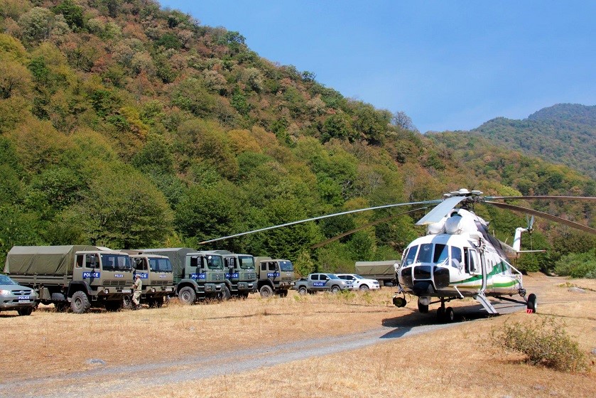 კახეთში შექმნილი 
საგანგებო შტაბი