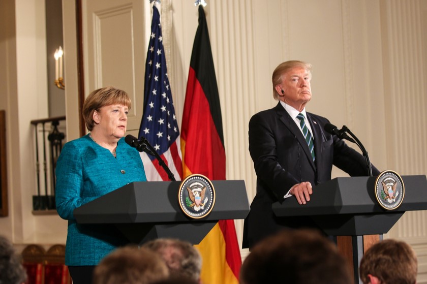 ანგელა მერკელი
დონალდ ტრამპი