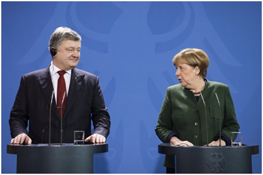 პეტრო პოროშენკო
ანგელა მერკელი