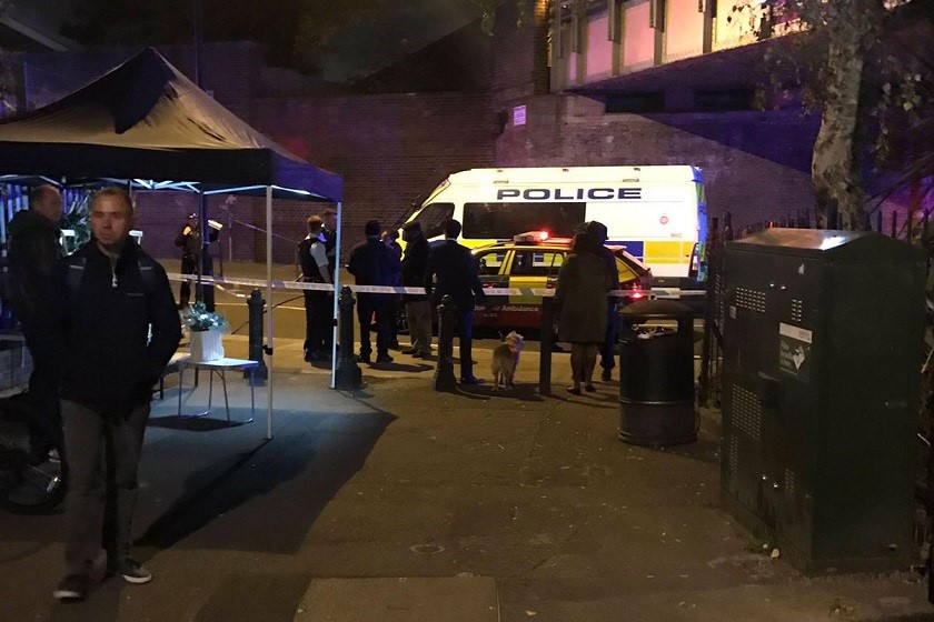 შემთხვევის ადგილი,
ლონდონი