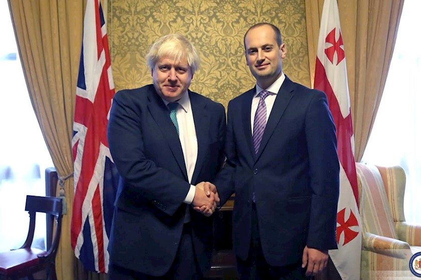 ბორის ჯონსონი
მიხეილ ჯანელიძე