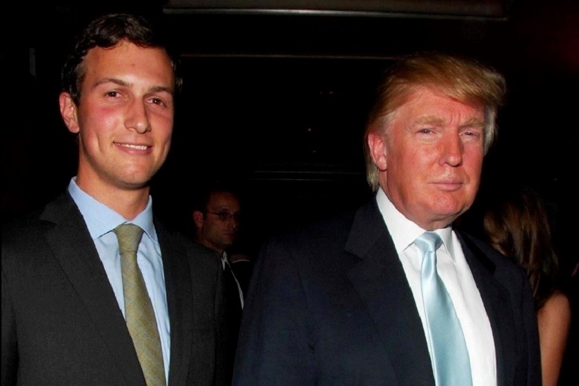 ჯარედ კუშნერი 
დონალდ ტრამპი