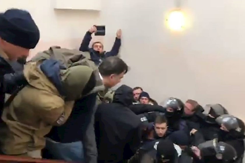 მიხეილ სააკაშვილის დაკავება 