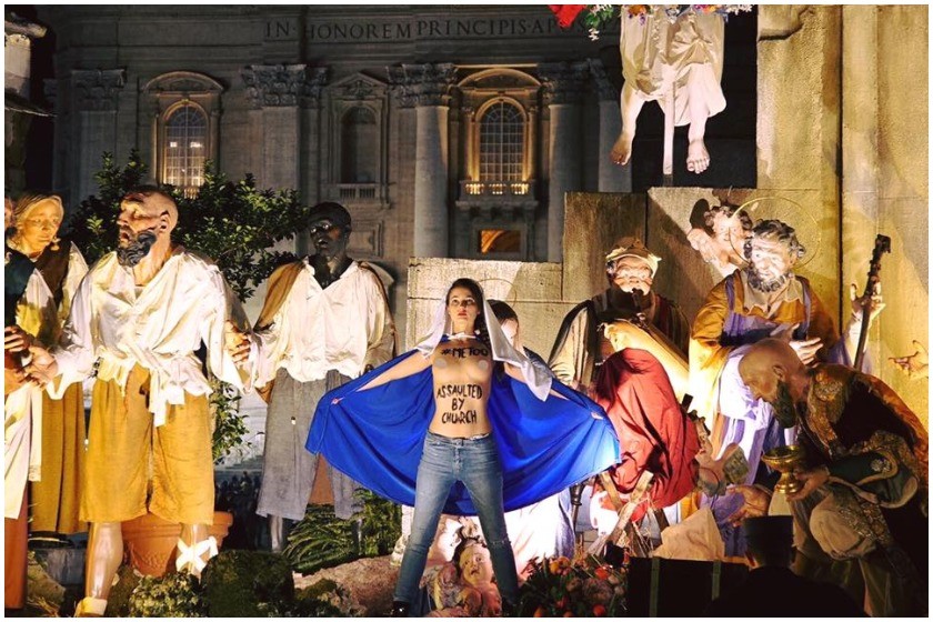 Femen-ის აქტივისტი