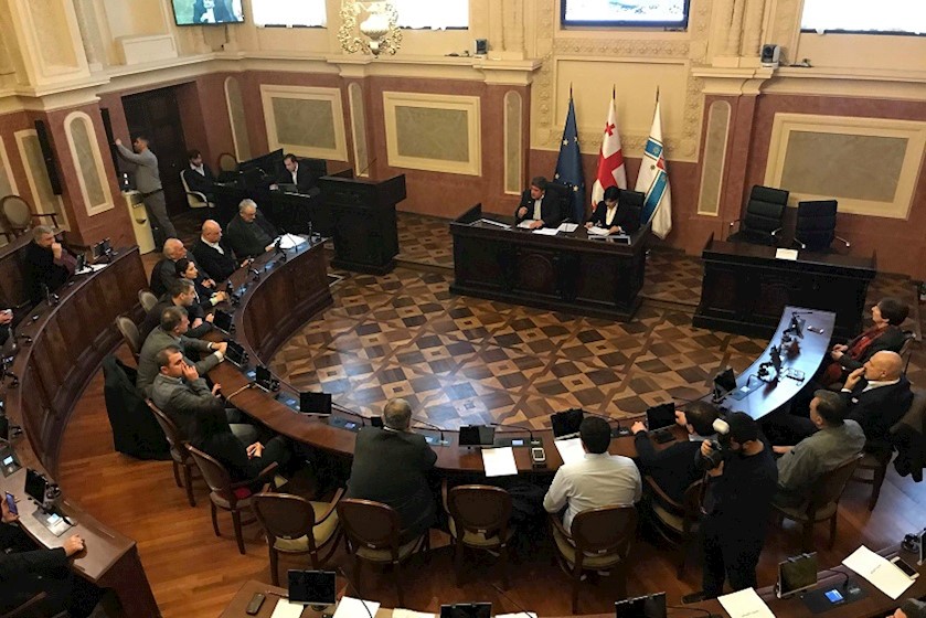 შეხვედრა საკრებულოში