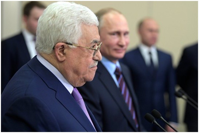 მაჰმუდ აბასი
ვლადიმერ პუტინი