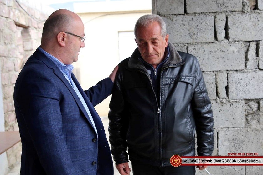 ლევან იზორია და
ტატუნაშვილის მამა