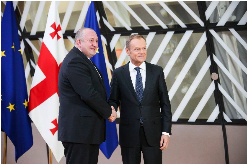 გიორგი მარგველაშვილი
დონალდ ტუსკი