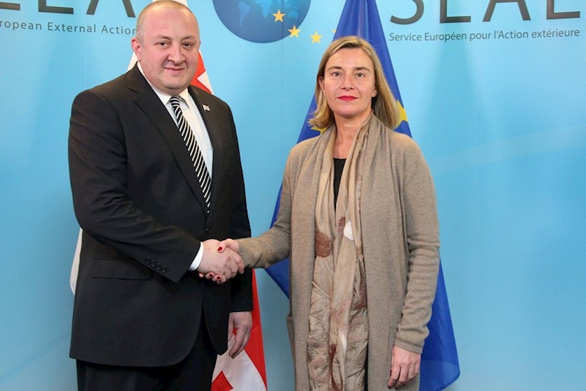 გიორგი მარგველაშვილი და ფერედიკა მოგერინი