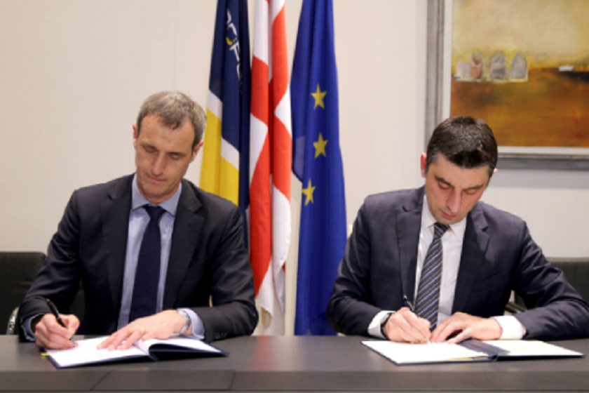 გიორგი გახარია და
რობ უეინრაითი