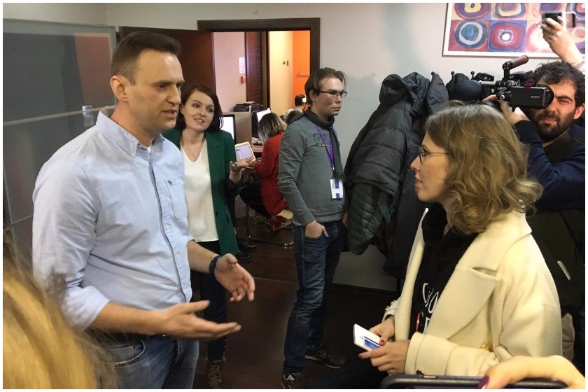 ალექსეი ნავალნი
ქსენია სობჩაკი