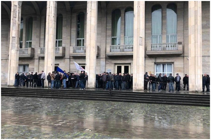 მაღაროელების აქცია