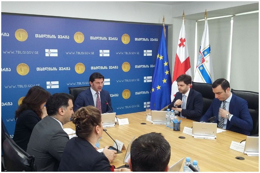თბილისის მთავრობის
სხდომა