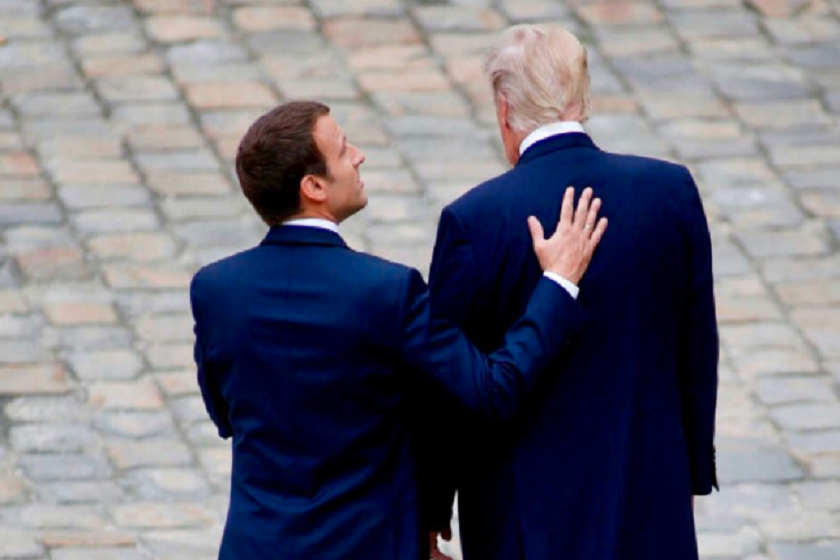 ემანუელ მაკრონი
დონალდ ტრამპი