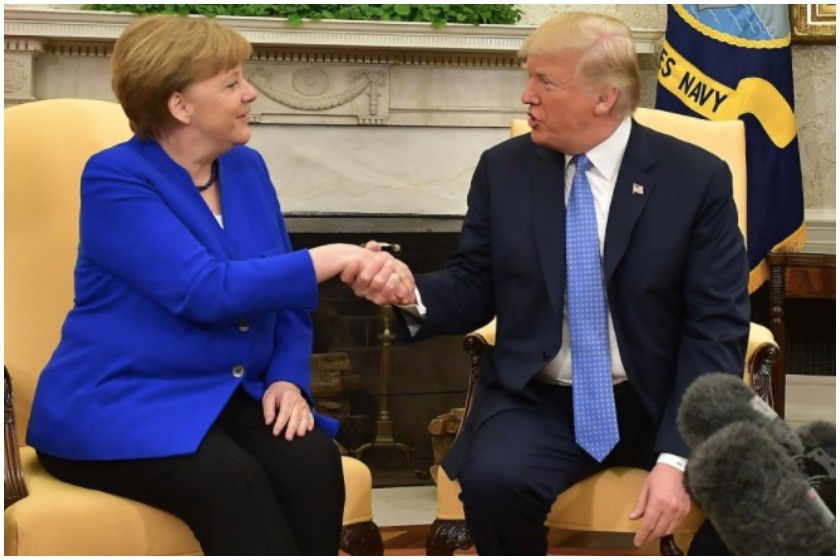 ანგელა მერკელი
დონალდ ტრამპი