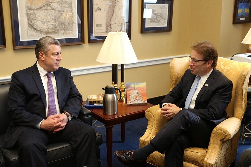 გიორგი კვირიკაშვილი და პიტერ როსკამი