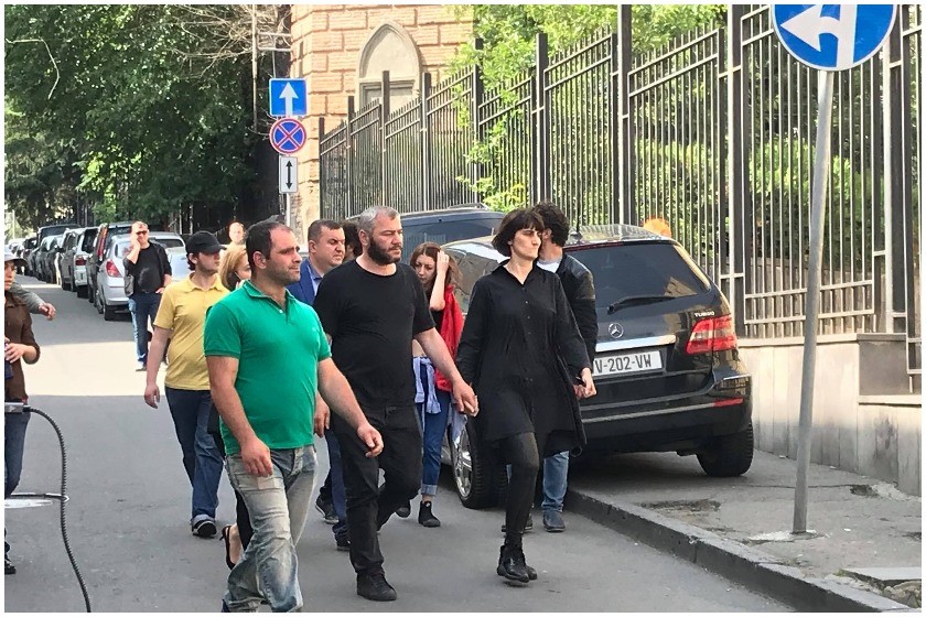 ზაზა სარალიძე და მისი მეუღლე