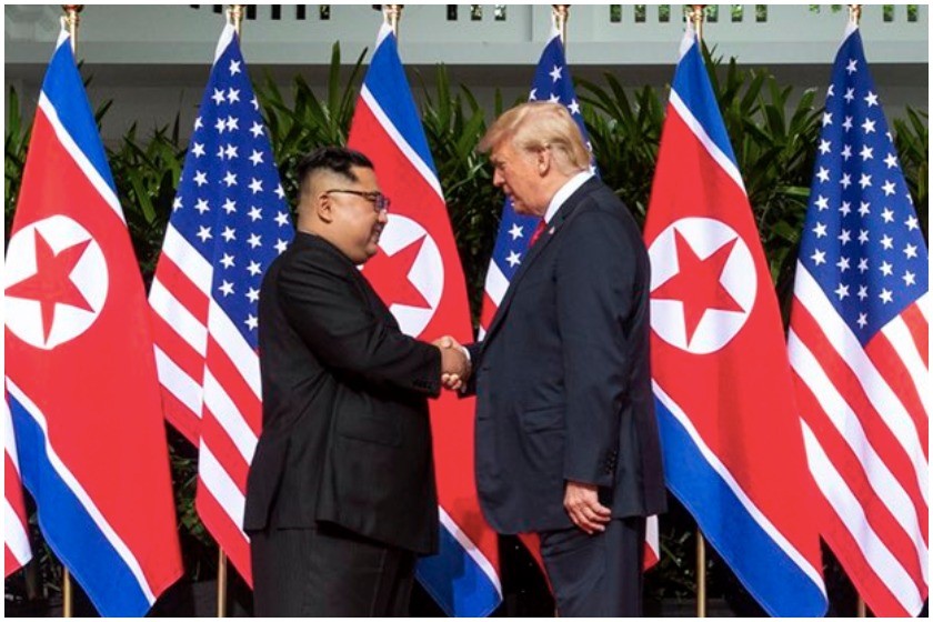 კიმ ჩენ ინი
დონალდ ტრამპი