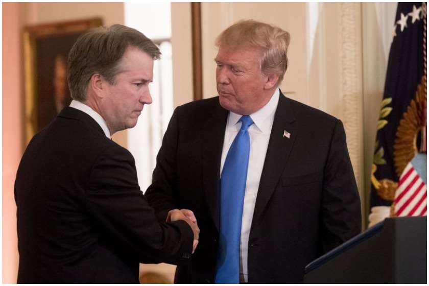 ბრეტ კავანო
დონალდ ტრამპი