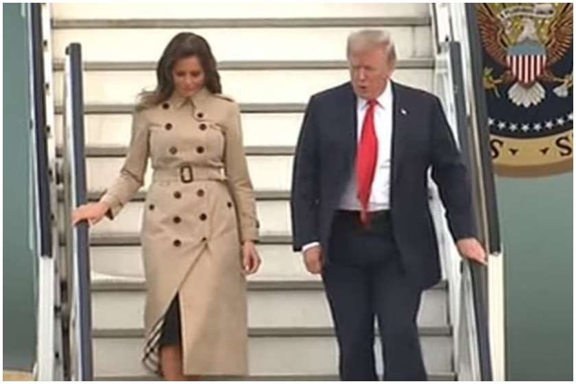 მელანია და დონალდ
ტრამპები