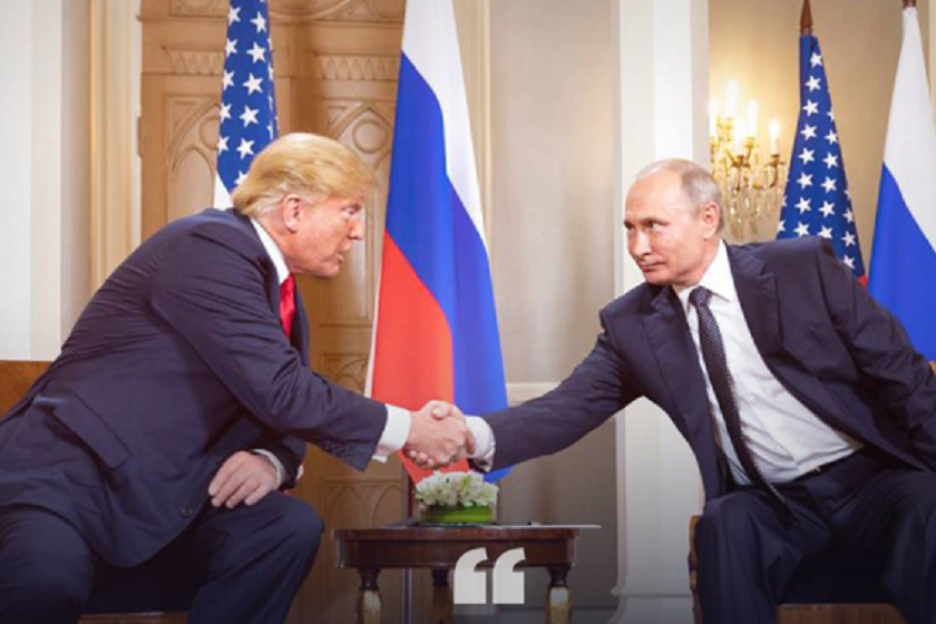 დონალდ ტრამპი
ვლადიმერ პუტინი