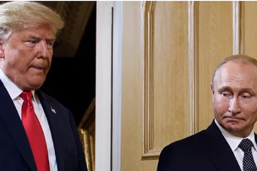 დონალდ ტრამპი და
ვლადიმერ პუტინი