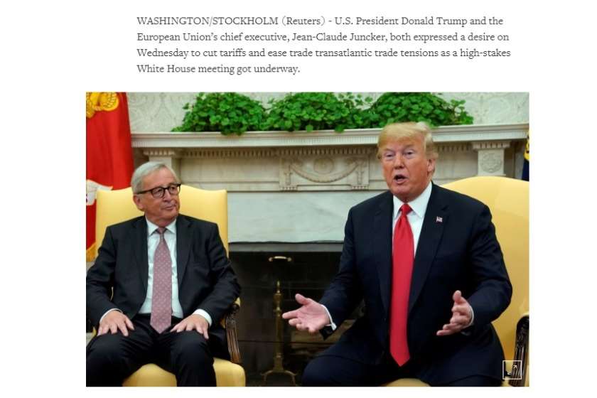 ჟან-კლოდ იუნკერი
დონალდ ტრამპი