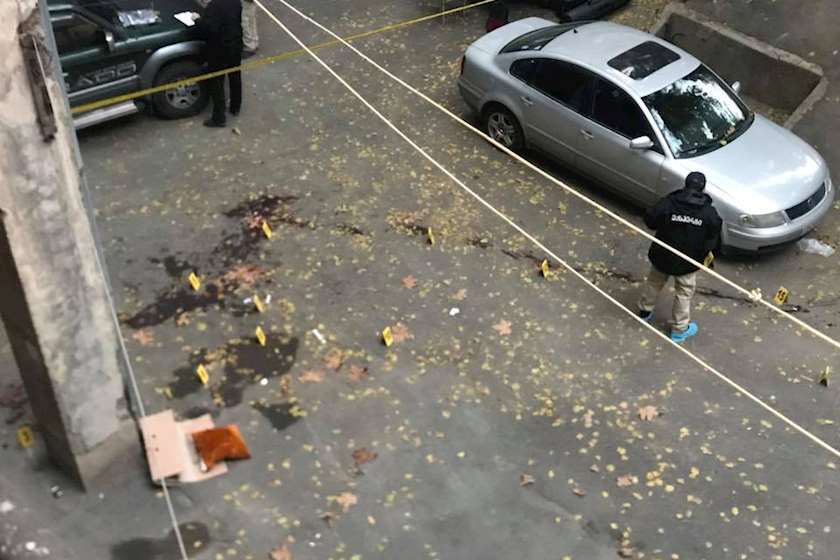 ხორავას ქუჩა, მკვლელობის ადგილი