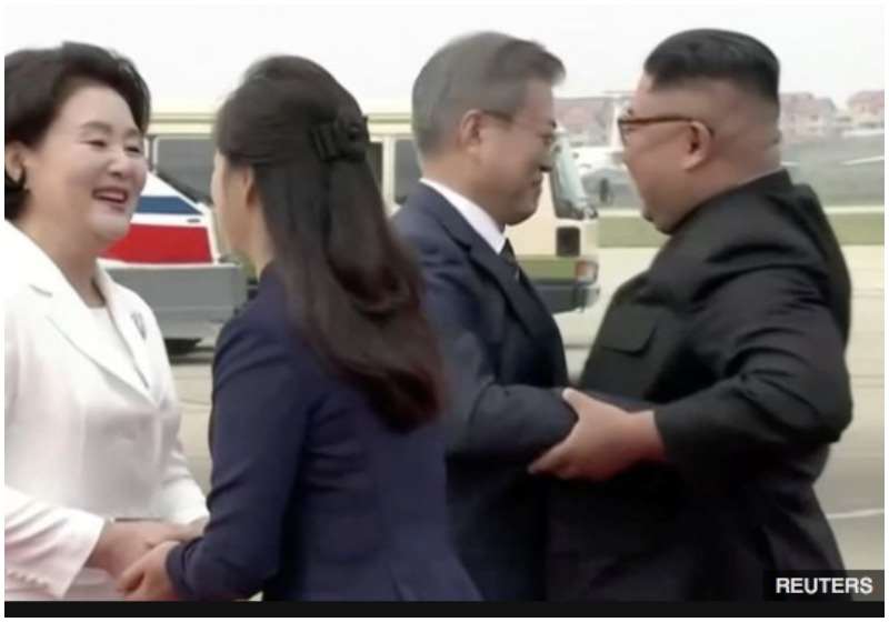 სამხრეთ და ჩრდილოეთ
კორეის ლიდერები