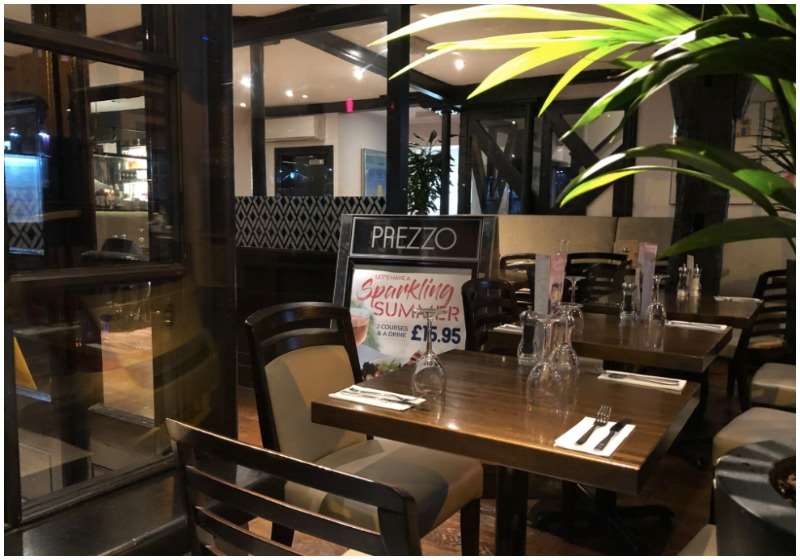 რესტორანი Prezzo