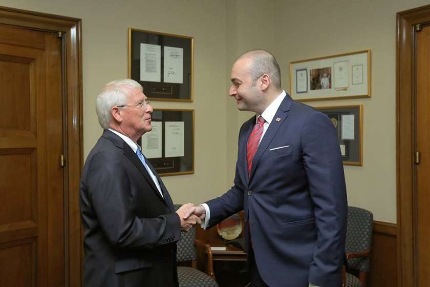 მამუკა ბახტაძე და
როჯერ უიკერი