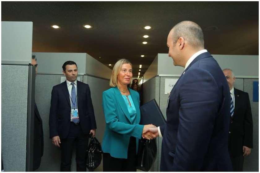 ფედერიკა მოგერინი
მამუკა ბახტაძე