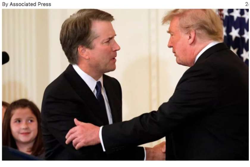 დონალდ ტრამპი ბრეტ კავანო