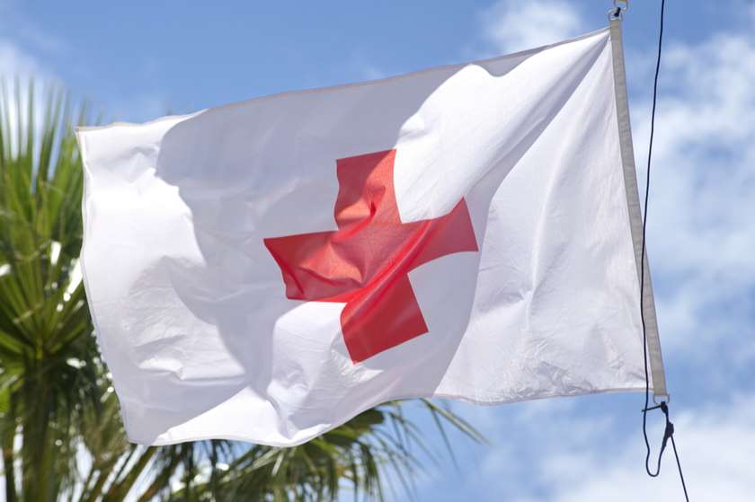 წითელი ჯვრის დროშა