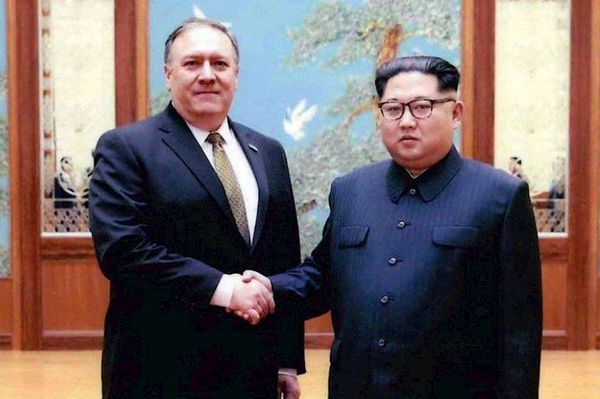 მაიკ პომპეო და კიმ ჩენ ინი