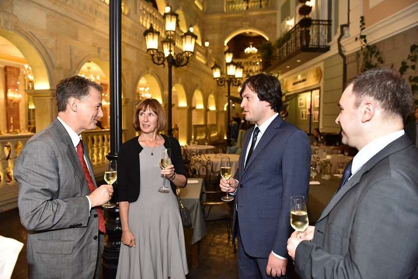 ირაკლი კობახიძე და ჯორჯ კენტი