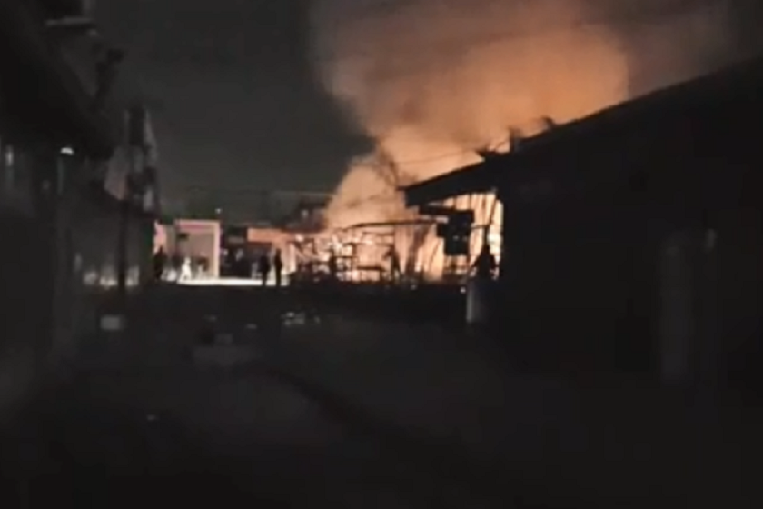 ხანძარი სტამბოლის ბაზარში