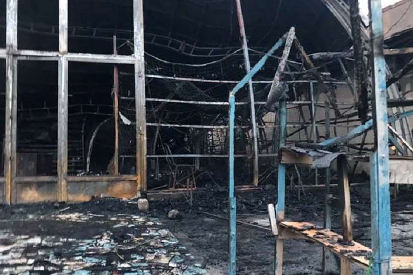 სტამბოლის ბაზარი ხანძრის შემდეგ