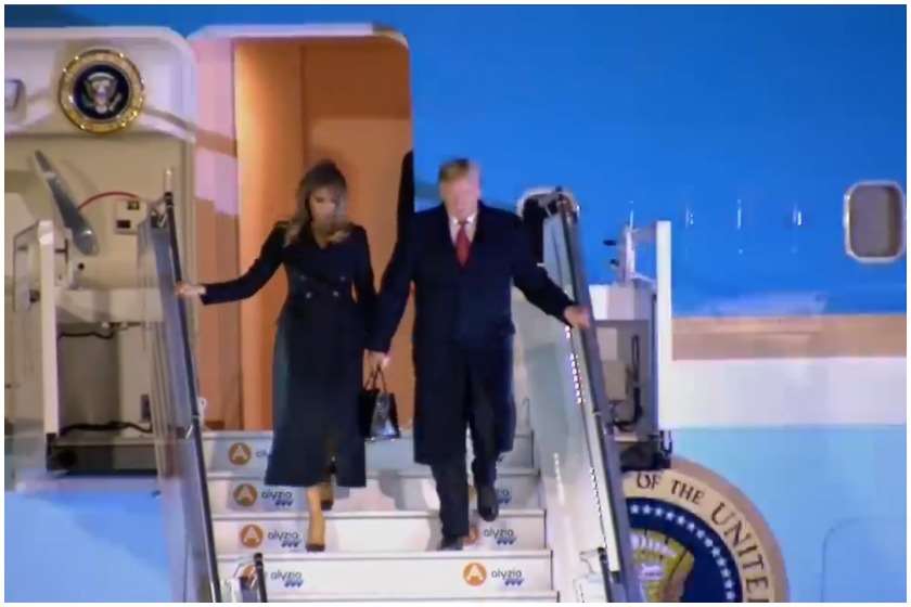 დონალდ ტრამპი მელანია ტრამპი