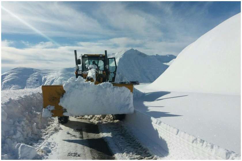 ძლიერი თოვლი უამინდობა
