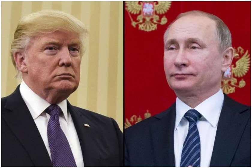 დონალდ ტრამპი ვლადიმერ პუტინი