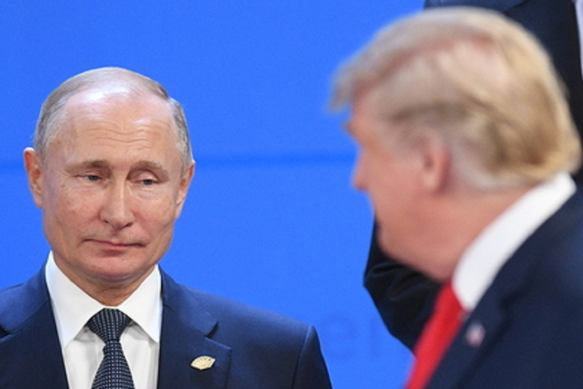 ვლადიმერ პუტინი
დონალდ  ტრამპი