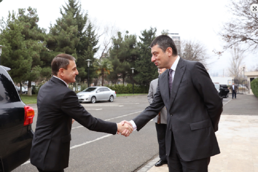 გიორგი გახარია და  ვალერი ოსიპიანი