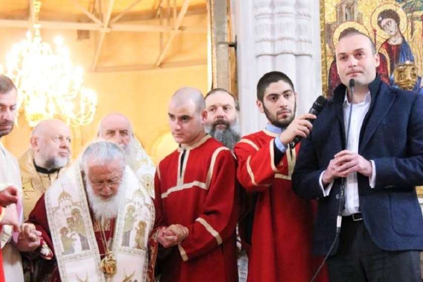 ილია მეორე და მამუკა ბახტაძე