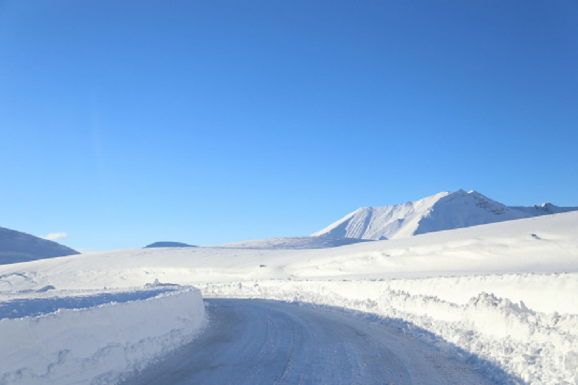 თოვლიანი გზა