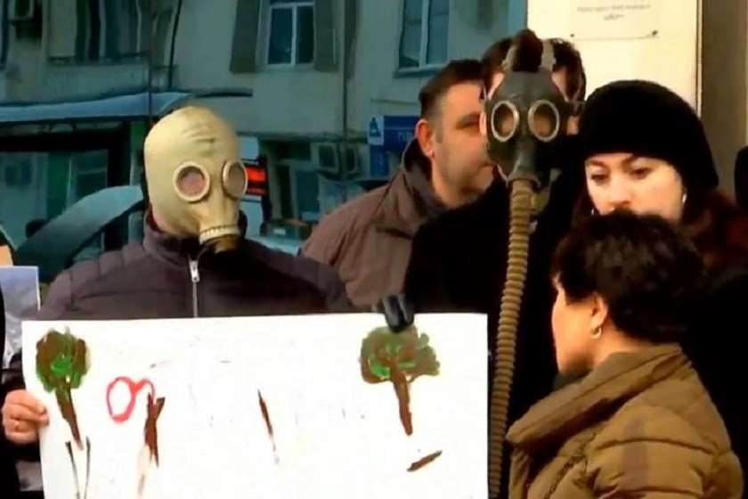 აქცია მერიასთან